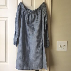 Off the shoulder dress